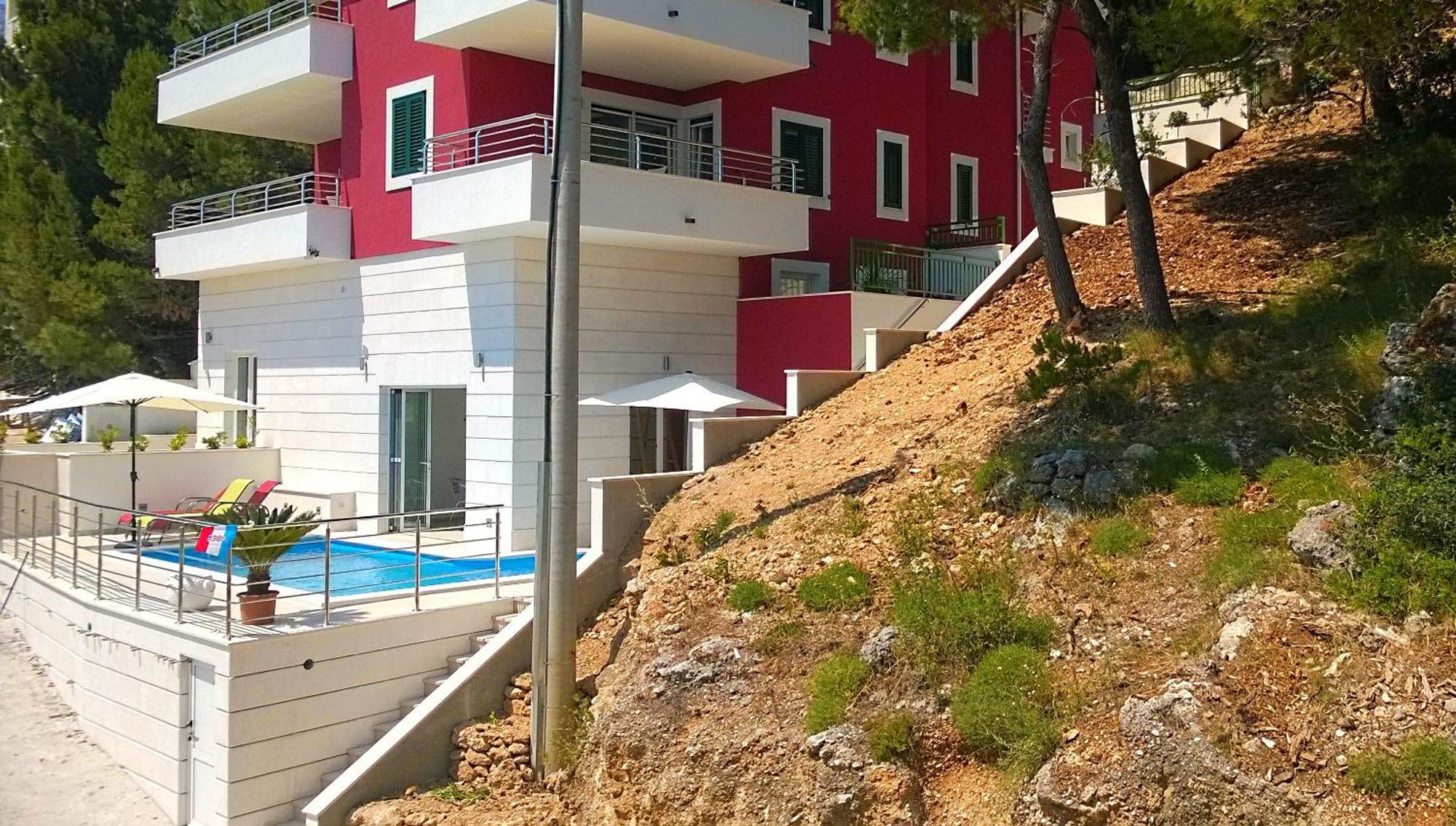 Villasanta De Luxe Apartments With Pool Marusici  Zewnętrze zdjęcie